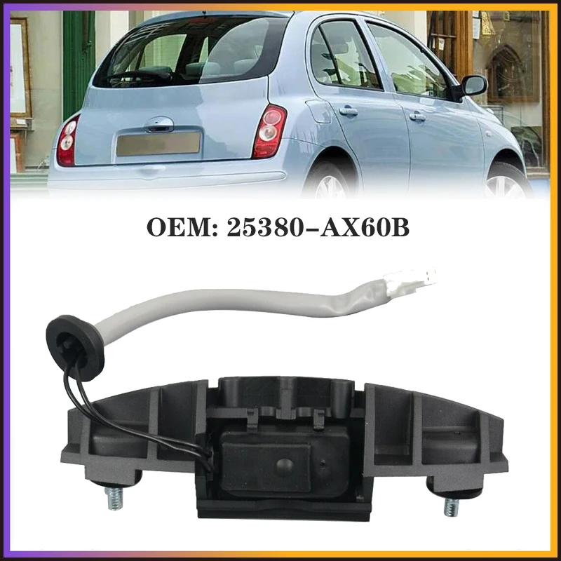 Rear Trunk Boot Release Switch Boot Lid Tailgate Trunk Opening Button Switch 25380AX60B For Nissan Micra K12 2002-2010
Rear Trunk Boot Release Switch Boot Lid Tailgate Trunk Opening Button Switch 25380AX60B For Nissan Micra K12 2002-2010