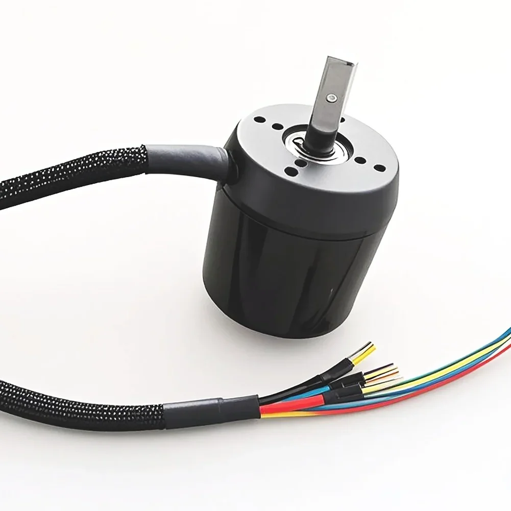High Power 6374 Brushless DC Motor with Sensor for Skateboard and Scooter 2800W Max Output Compatible with 24V Voltage System
High Power 6374 Brushless DC Motor with Sensor for Skateboard and Scooter 2800W Max Output Compatible with 24V Voltage System