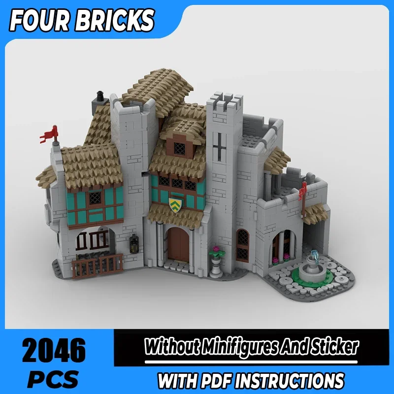 Средневековый замок крепость Moc Blocks Baron Manor Technology Модуль кирпичной модели Подарочные рождественские игрушки Набор «сделай сам» в сборе!
Средневековый замок крепость Moc Blocks Baron Manor Technology Модуль кирпичной модели Подарочные рождественские игрушки Набор «сделай сам» в сборе!