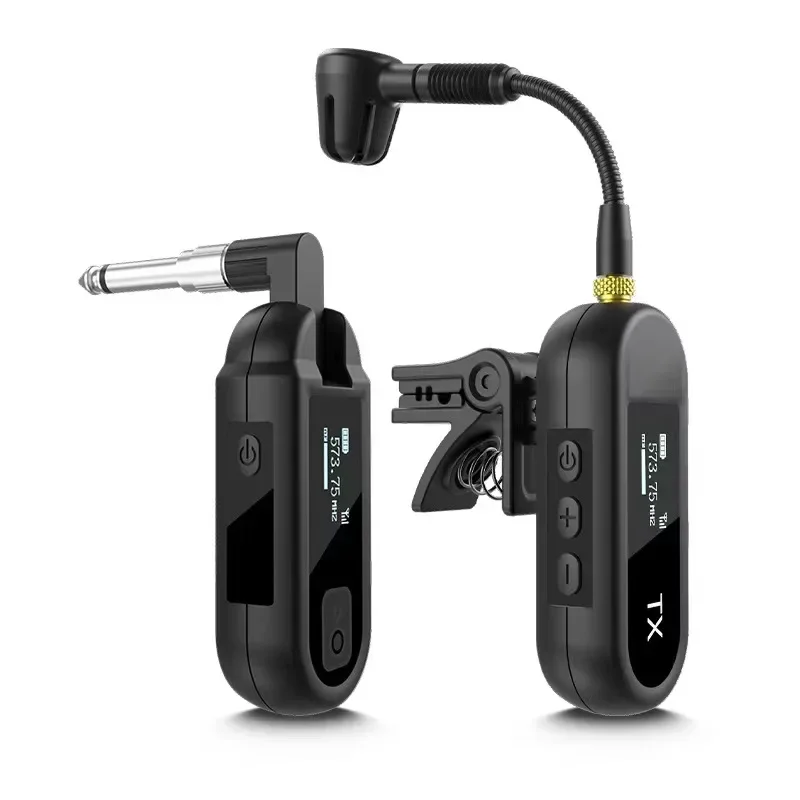XTUGA M-03 Professional UHF Wireless Microphone Guitar Transmitter Receiver Clip-On Instrument Microphone for Sax and Trumpet
XTUGA M-03 Professional UHF Wireless Microphone Guitar Transmitter Receiver Clip-On Instrument Microphone for Sax and Trumpet