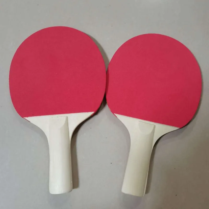 Table Tennis Racket Set Sports Goods, Fitness and Exercise, White Handle, Pair