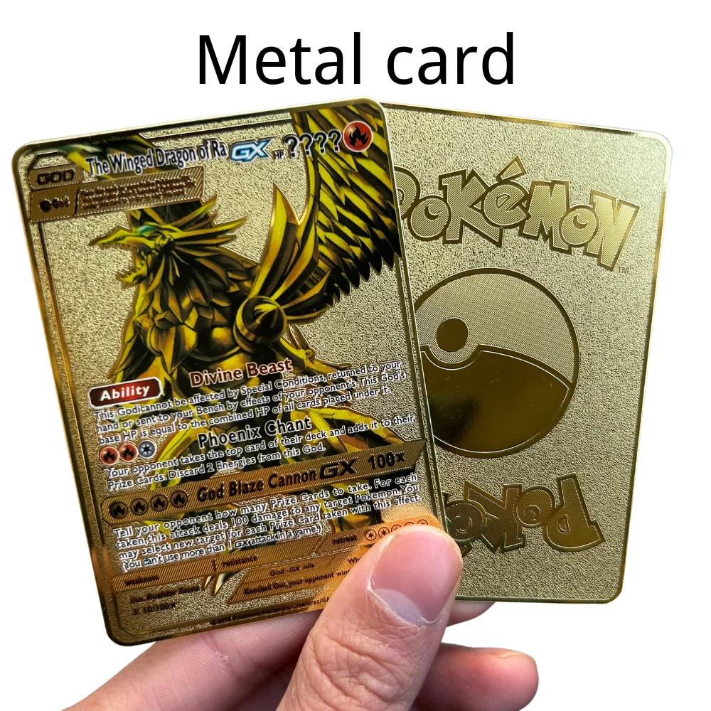 Pokemon Card Game Battle Collection English Japanese Metal Card Pikachu Charizard Mewtwo Charmander Eevee Kawaii Birthday Gift
Pokemon Card Game Battle Collection English Japanese Metal Card Pikachu Charizard Mewtwo Charmander Eevee Kawaii Birthday Gift
