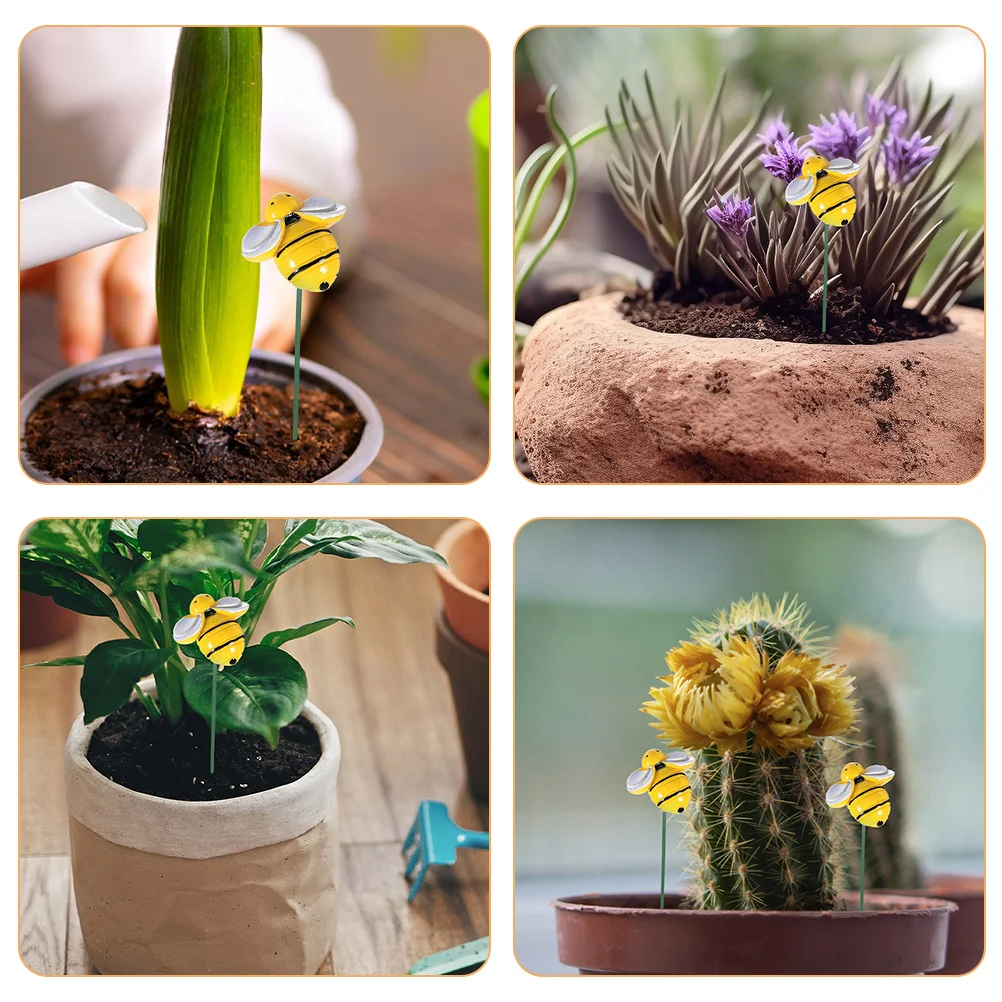 20Pcs Garden Bee Stakes Plastic Iron Craft Yard Decorative Flowerpot Stake Lawn Art Ornaments Garden Stake Decor
20Pcs Garden Bee Stakes Plastic Iron Craft Yard Decorative Flowerpot Stake Lawn Art Ornaments Garden Stake Decor