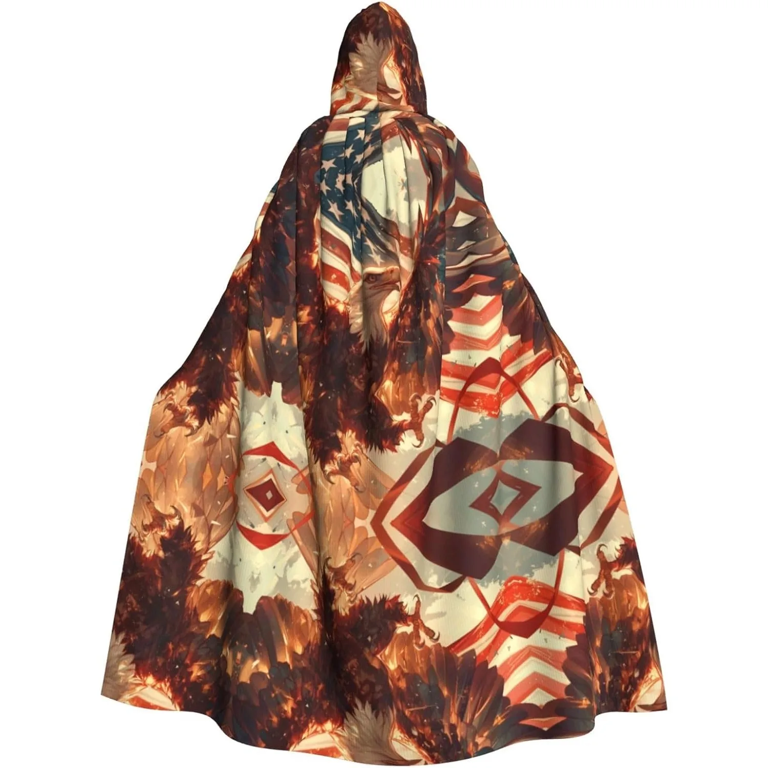 Американский флаг, белоголовый орлан, День независимости, накидка с капюшоном для взрослых, карнавальная праздничная накидка, халат для косплея, костюм для вечеринки
Американский флаг, белоголовый орлан, День независимости, накидка с капюшоном для взрослых, карнавальная праздничная накидка, халат для косплея, костюм для вечеринки