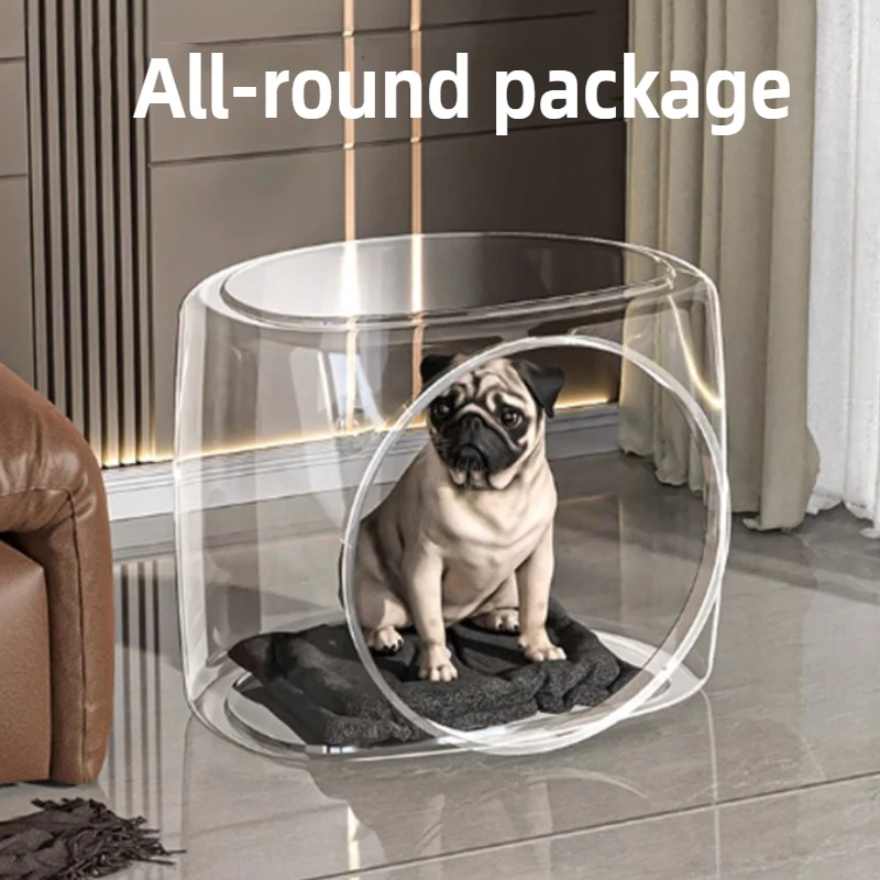 Space Capsule Cat Nest Semi Enclosed Washable Breathable Cat House Villa Moisture-proof Cat Bed Large Pet Supplies Accessories
Space Capsule Cat Nest Semi Enclosed Washable Breathable Cat House Villa Moisture-proof Cat Bed Large Pet Supplies Accessories