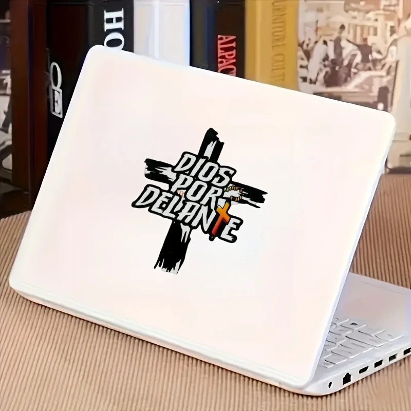 1PC Christian Cross "Dios Por Delante" Waterproof Vinyl Sticker, Decal for Car, Window & Laptop
1PC Christian Cross "Dios Por Delante" Waterproof Vinyl Sticker, Decal for Car, Window & Laptop
