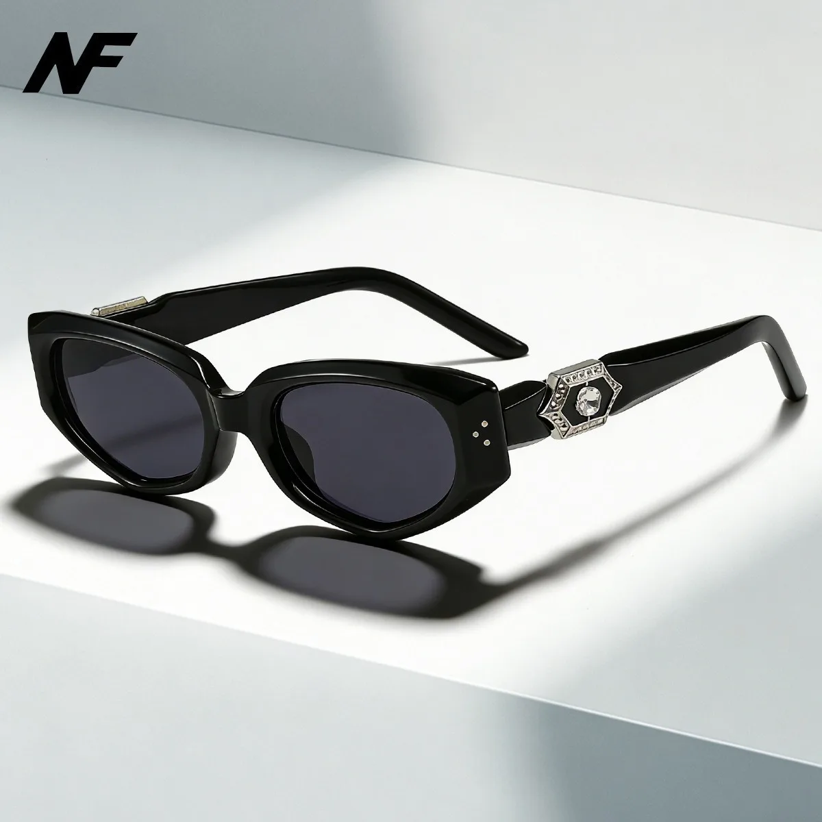 black cat eye sunglasses with crystal detail uv400 protection trendy fashion glasses for women
black cat eye sunglasses with crystal detail uv400 protection trendy fashion glasses for women