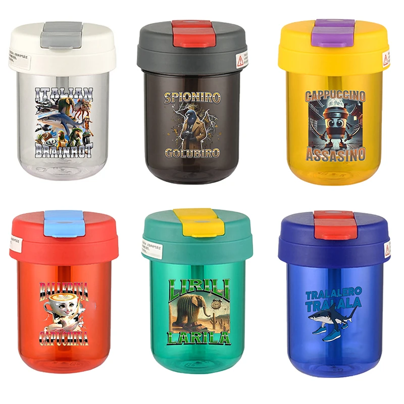 Italian Brainrot Mini Straw Water Bottle Anti-fall&Leakproof Cute Portable Outdoor Sports Water Bottle Kids Juice Cup Drinkware
Italian Brainrot Mini Straw Water Bottle Anti-fall&Leakproof Cute Portable Outdoor Sports Water Bottle Kids Juice Cup Drinkware