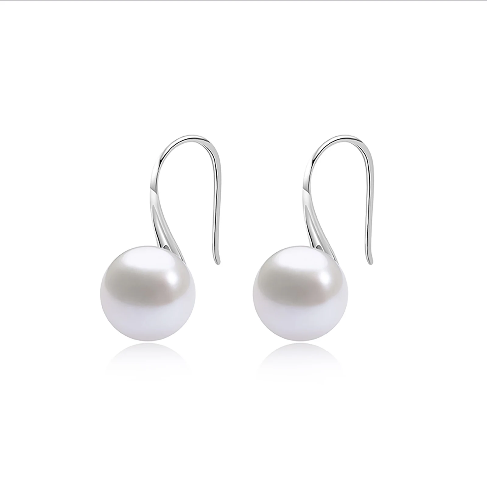 11mm High Quality Round Shaped Freshwater Cultured Pearl Sliver Earrings For Women Birthday Gift
11mm High Quality Round Shaped Freshwater Cultured Pearl Sliver Earrings For Women Birthday Gift