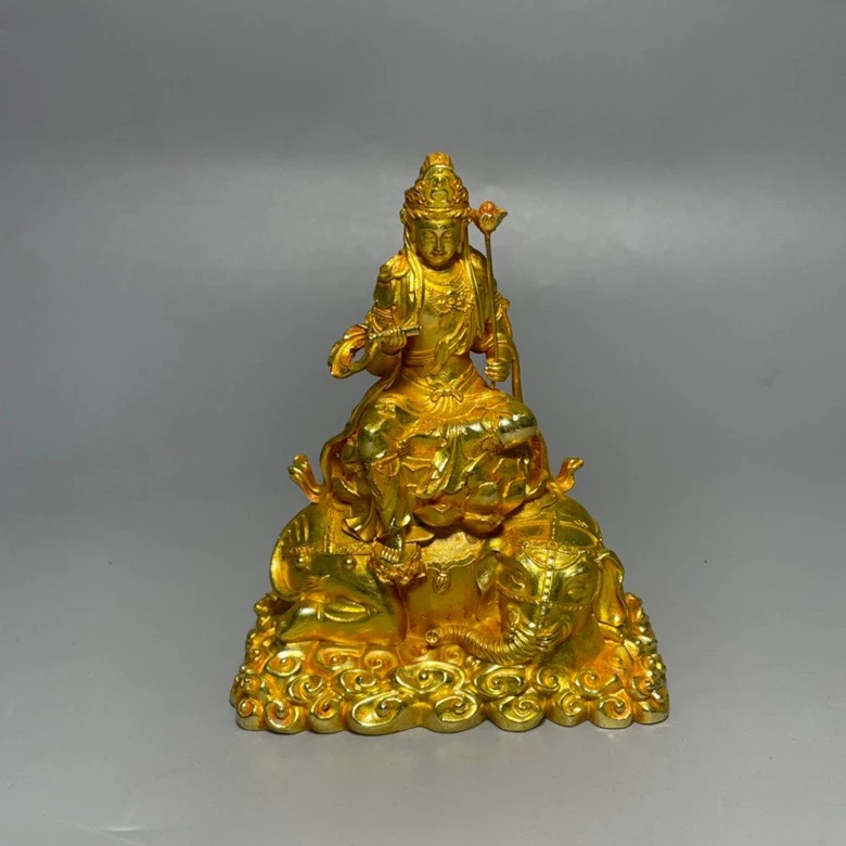 Gilt Puxian Bodhisattva Buddha Ornament Home Furnishing Living Room Offering Ornaments Craft Gifts
Gilt Puxian Bodhisattva Buddha Ornament Home Furnishing Living Room Offering Ornaments Craft Gifts