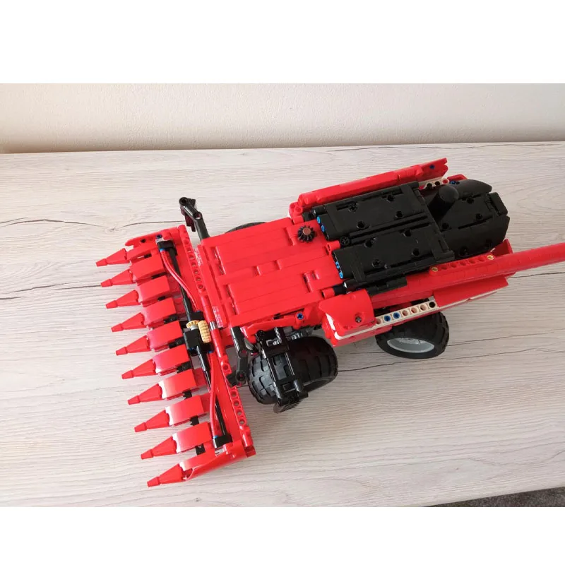 MOC-98202красный новый фермерский трактор, комбайн, строительные блоки, модель 1155, деталиMOC, креативные строительные блоки для мальчиков и детей на день рождения, игрушка
MOC-98202красный новый фермерский трактор, комбайн, строительные блоки, модель 1155, деталиMOC, креативные строительные блоки для мальчиков и детей на день рождения, игрушка