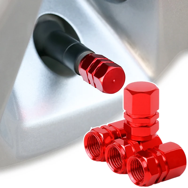 4Pcs Car Wheel Caps Valve Stem Cap Tyre Covers Aluminum Air Valve Tire Rim Stem Dust-Proof Covers Motorcycles Auto Accessories
4Pcs Car Wheel Caps Valve Stem Cap Tyre Covers Aluminum Air Valve Tire Rim Stem Dust-Proof Covers Motorcycles Auto Accessories