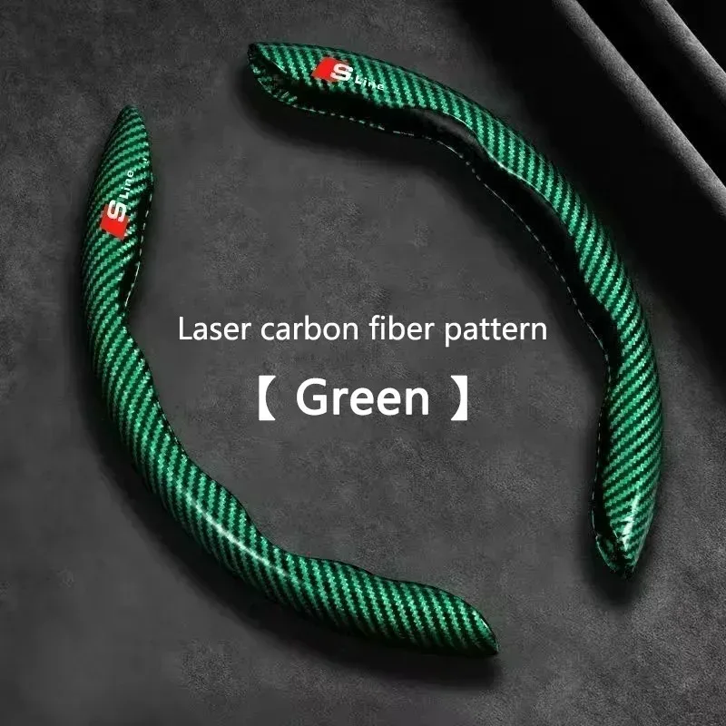 2PCS Carbon Fiber Car Steering Cover Non-Slip Protection Shell For Audi SLine A4 B7 B8 B9 A3 8P 8V 8L A5 A6 C6 C5 C7 4F A1 A7 A8
2PCS Carbon Fiber Car Steering Cover Non-Slip Protection Shell For Audi SLine A4 B7 B8 B9 A3 8P 8V 8L A5 A6 C6 C5 C7 4F A1 A7 A8