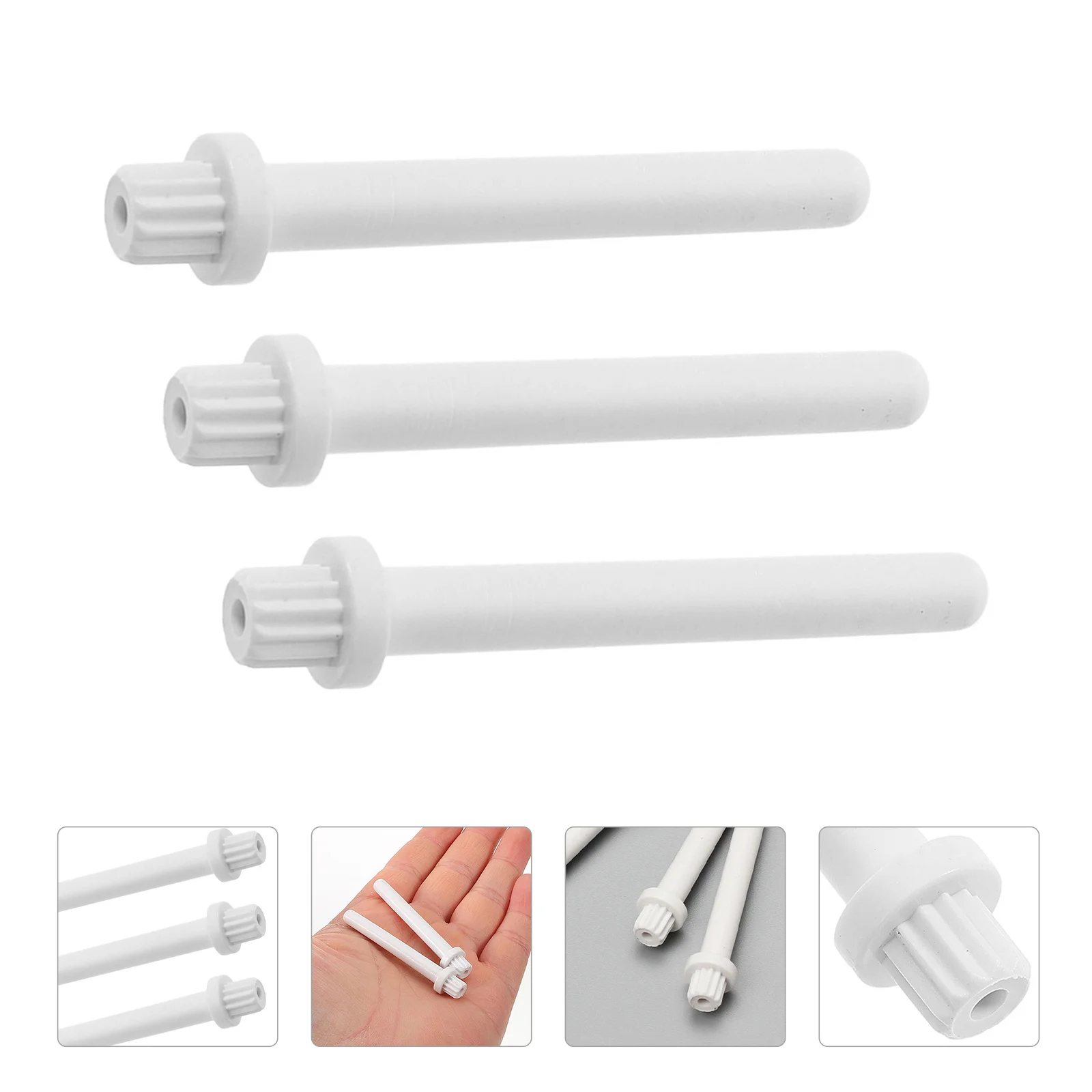3pcs Universal Sewing Machine Spool Pin Heavy Duty Thread Spool Holder For Longterm Use Multi-Function Plastic Accessories
3pcs Universal Sewing Machine Spool Pin Heavy Duty Thread Spool Holder For Longterm Use Multi-Function Plastic Accessories