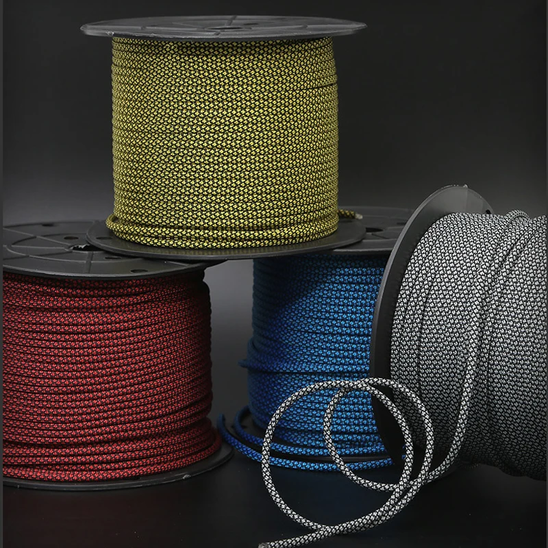 Φ4mm-100m-9 Core Umbrella Rope Outdoor Rope Mountaineering Assist Life Saving Missed Rope Safety Rope,P344
Φ4mm-100m-9 Core Umbrella Rope Outdoor Rope Mountaineering Assist Life Saving Missed Rope Safety Rope,P344