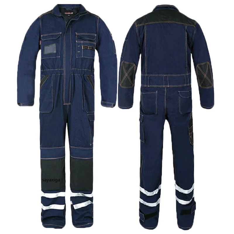 Work Clothing For Men 100% Cotton Car Mechanical Repairman Working Overalls Hi Vis Reflective Cargo Coveralls Factory Uniforms
Work Clothing For Men 100% Cotton Car Mechanical Repairman Working Overalls Hi Vis Reflective Cargo Coveralls Factory Uniforms