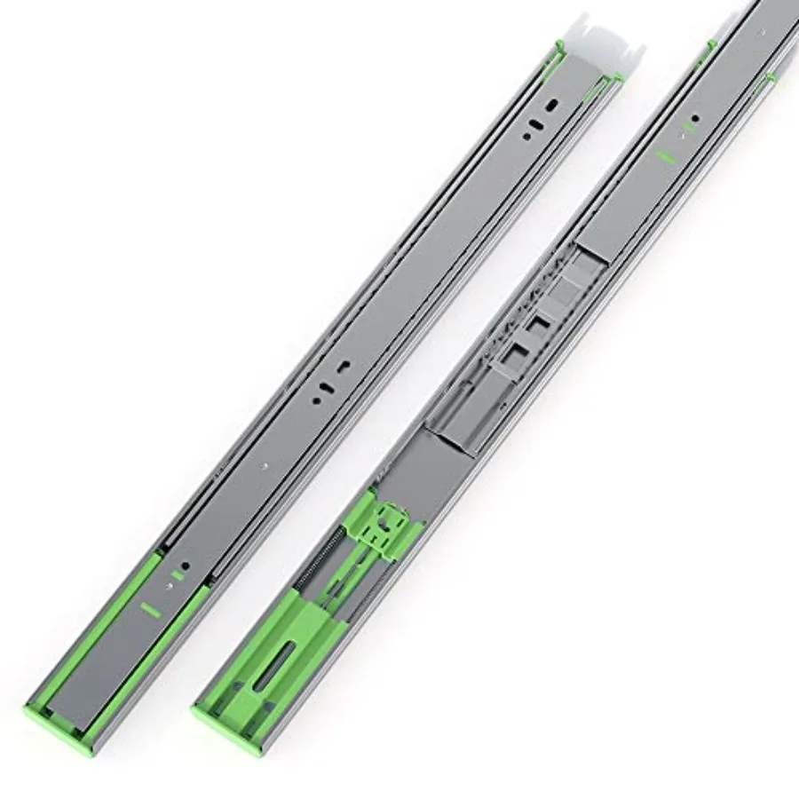 Pairs Heavy Duty Soft Close Drawer Slides 50 Lb Load Capacity Full Extension Ball Bearing Side Mount Drawer Runner Rv Tool Box
Pairs Heavy Duty Soft Close Drawer Slides 50 Lb Load Capacity Full Extension Ball Bearing Side Mount Drawer Runner Rv Tool Box
