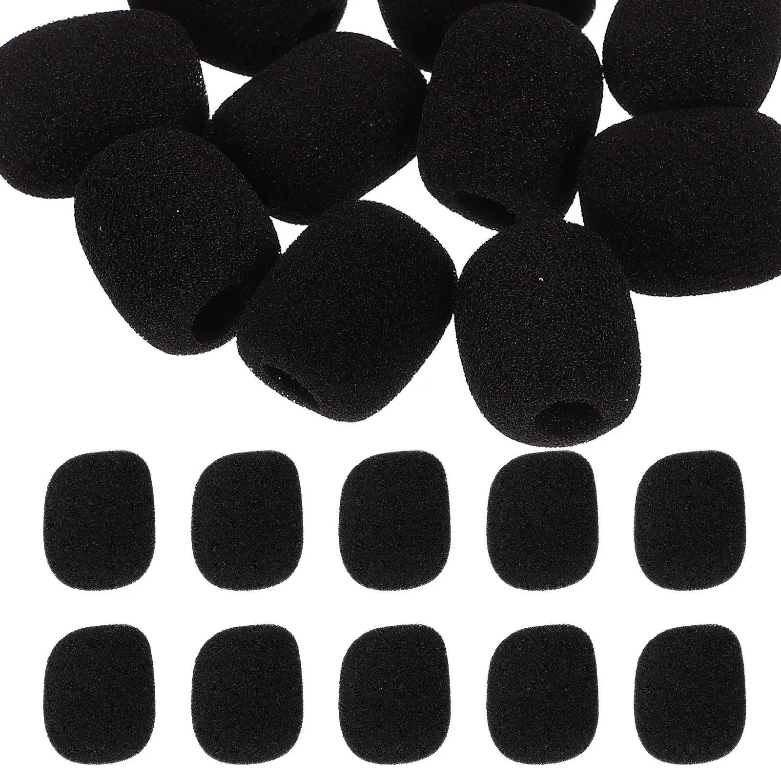 100pcs Microphone Covers Sponge Lapel Mic Accessories Protective Windscreen Covers for Headset Mic Supplies Durability Gifts
100pcs Microphone Covers Sponge Lapel Mic Accessories Protective Windscreen Covers for Headset Mic Supplies Durability Gifts