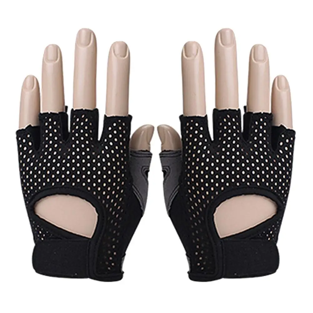 Women Fitness Gloves Durable AntiSlip Silicone Breathable Training Gym Riding Cycling Weightlifting Half Gloves Sports
Women Fitness Gloves Durable AntiSlip Silicone Breathable Training Gym Riding Cycling Weightlifting Half Gloves Sports