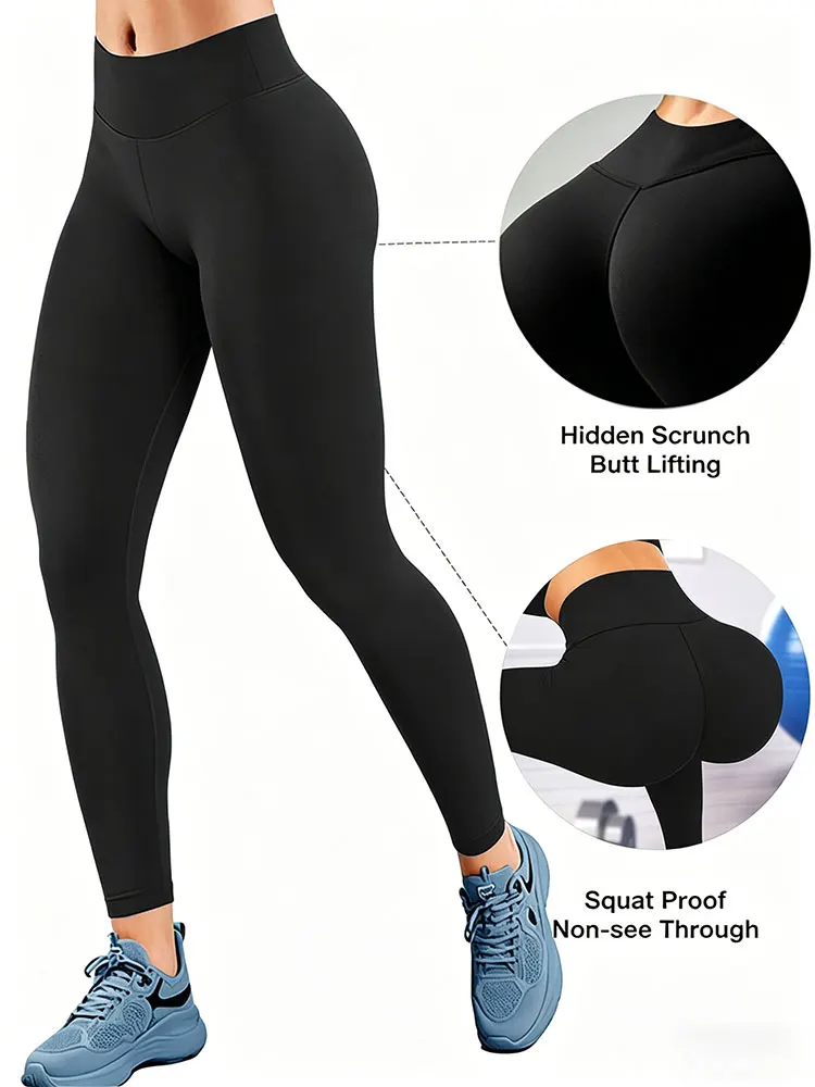 Women's Peach Hip Yoga Pants Naked Feeling High Waist Butt Lifting Fitness Pants Stretch Sports Tights Leggings For Gym Workouts
Women's Peach Hip Yoga Pants Naked Feeling High Waist Butt Lifting Fitness Pants Stretch Sports Tights Leggings For Gym Workouts