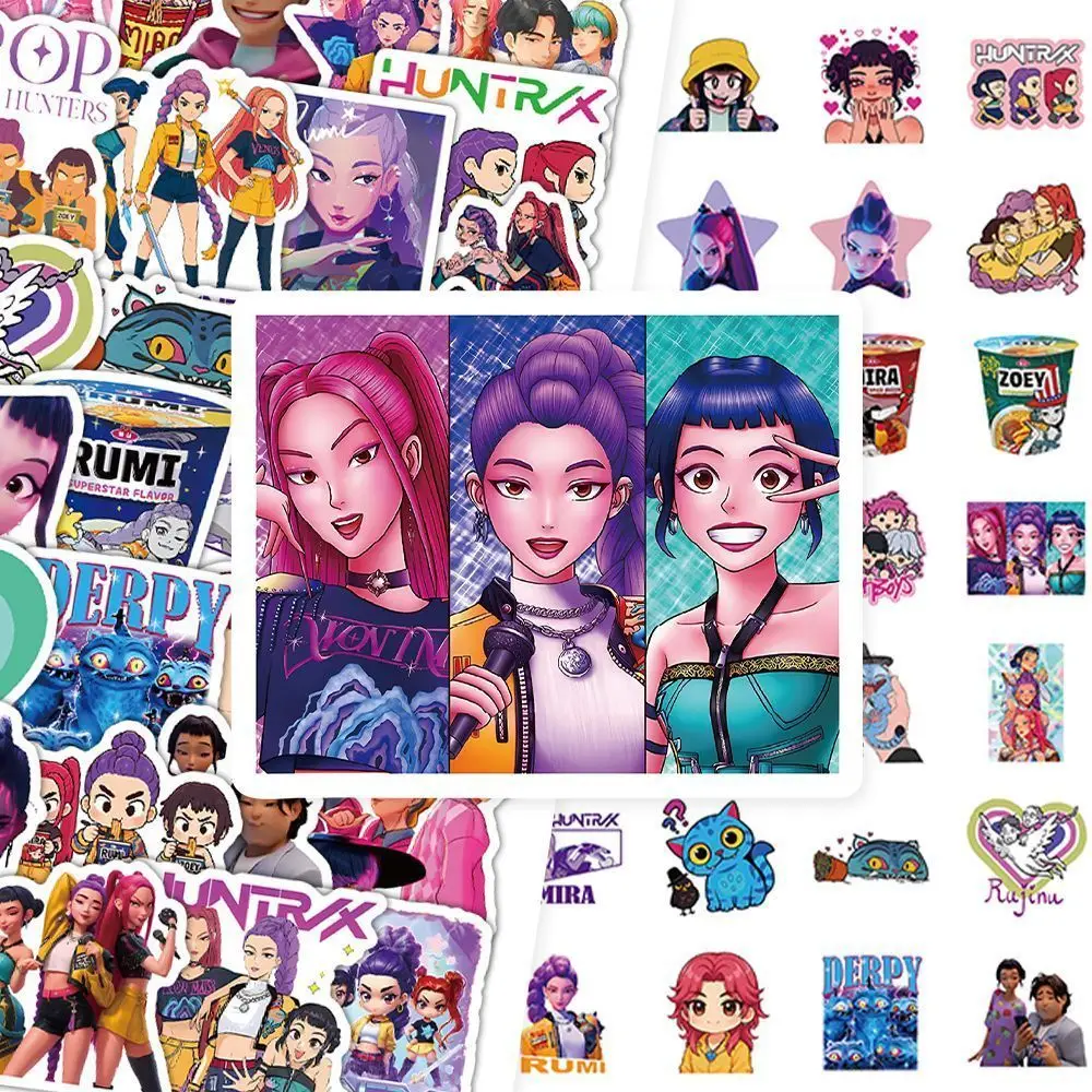 100pcs Kpop Rumi Mira Zoey Stickers Waterproof DIY Decals for Water Bottle Phone Case Journal Laptop Decor
100pcs Kpop Rumi Mira Zoey Stickers Waterproof DIY Decals for Water Bottle Phone Case Journal Laptop Decor