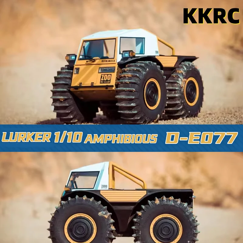 1/10 All-terrain Remote Control Off-road Vehicle Amphibious Climbing Car D-E077 RC Crawler Car Light System Steering Motor
1/10 All-terrain Remote Control Off-road Vehicle Amphibious Climbing Car D-E077 RC Crawler Car Light System Steering Motor