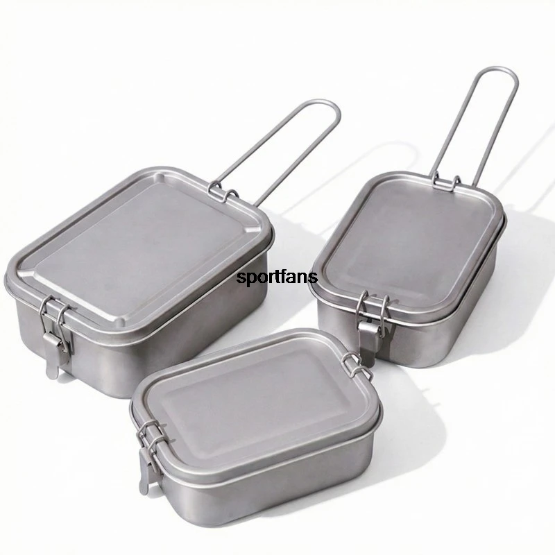 Lightweight Titanium Lunch Box Leakproof Cover Folding Handle Outdoor Camping Hiking Picnic Travel Portable Food Container
Lightweight Titanium Lunch Box Leakproof Cover Folding Handle Outdoor Camping Hiking Picnic Travel Portable Food Container