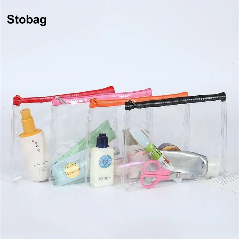 StoBag 10pcs Transparent Color Zipper PVC Bag Clear Stand Up Packaging Sealed for Cosmetics Storage Plastic Reusable Pouches
StoBag 10pcs Transparent Color Zipper PVC Bag Clear Stand Up Packaging Sealed for Cosmetics Storage Plastic Reusable Pouches