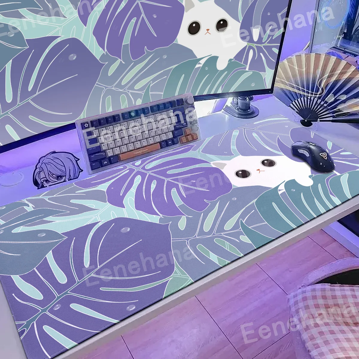 HD Plants Black and White Cat PC Gaming Mouse Pad Kawaii Large Gamer Non-slip XXL Desk Keyboard Expansion Mat Office Accessories 
HD Plants Black and White Cat PC Gaming Mouse Pad Kawaii Large Gamer Non-slip XXL Desk Keyboard Expansion Mat Office Accessories