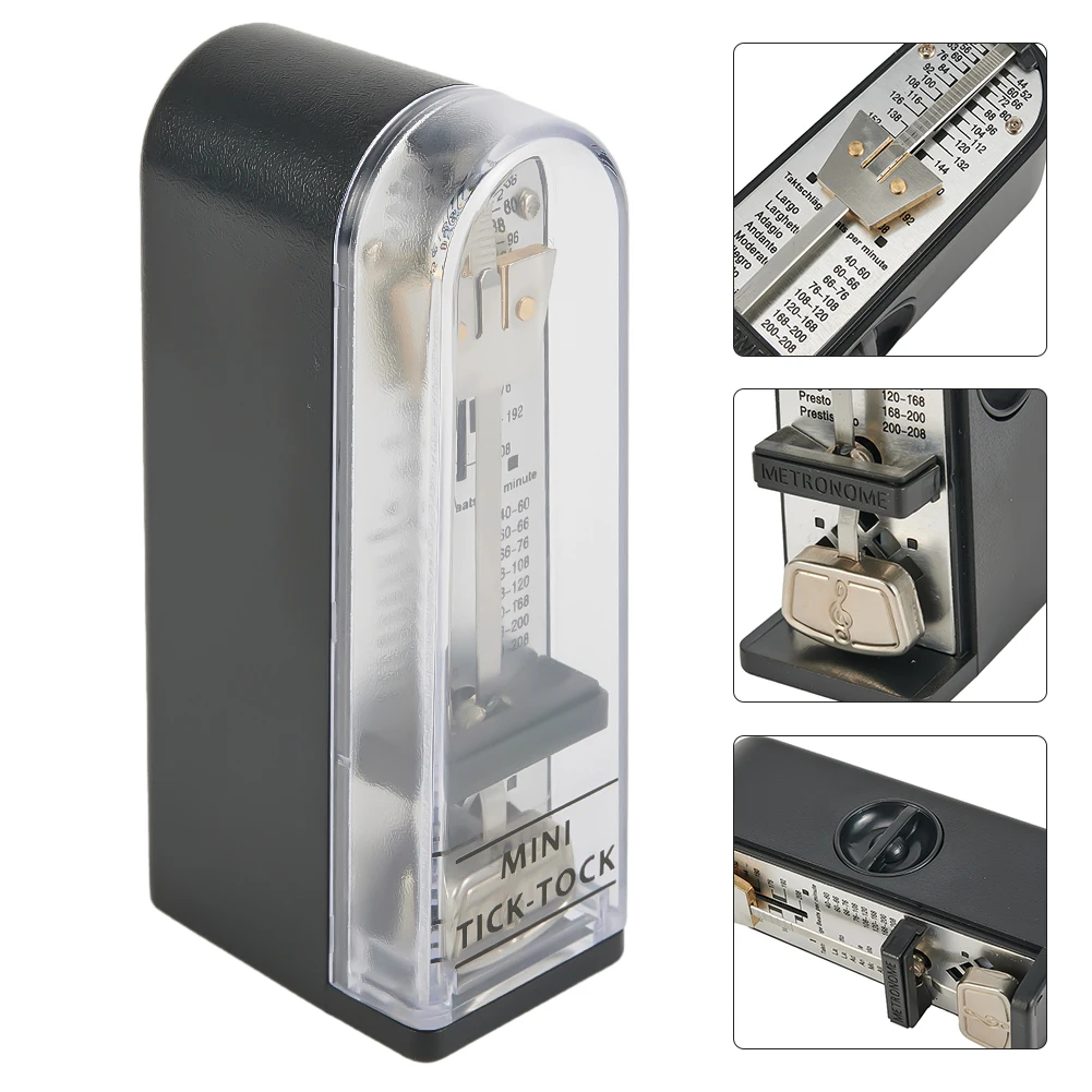 Portable Mechanical Metronome For Precise Music Training Perfect Your Tempo Unique Mini Metronome Design Music Instruments Tool
Portable Mechanical Metronome For Precise Music Training Perfect Your Tempo Unique Mini Metronome Design Music Instruments Tool