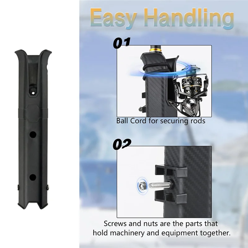 A64T-4 Pack Fishing Rod Racks Fishing Pole Holders Fishing Rod Holders Side-Mount With Screws For Boat
A64T-4 Pack Fishing Rod Racks Fishing Pole Holders Fishing Rod Holders Side-Mount With Screws For Boat