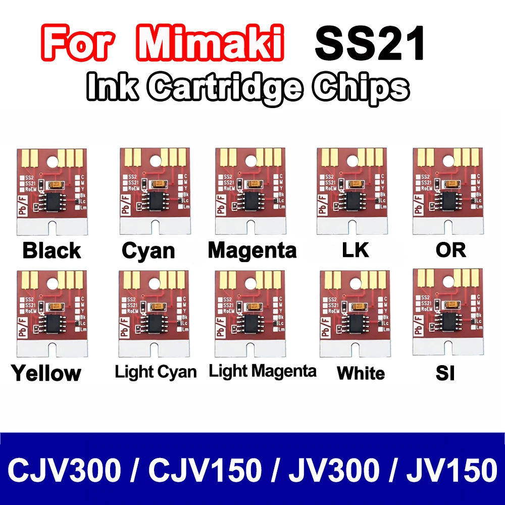 Mimaki SS21 Ink Cartridge Auto Reset Chip ARC for Mimaki JV300 JV150 CJV150 CJV300 Permanent Chip
Mimaki SS21 Ink Cartridge Auto Reset Chip ARC for Mimaki JV300 JV150 CJV150 CJV300 Permanent Chip