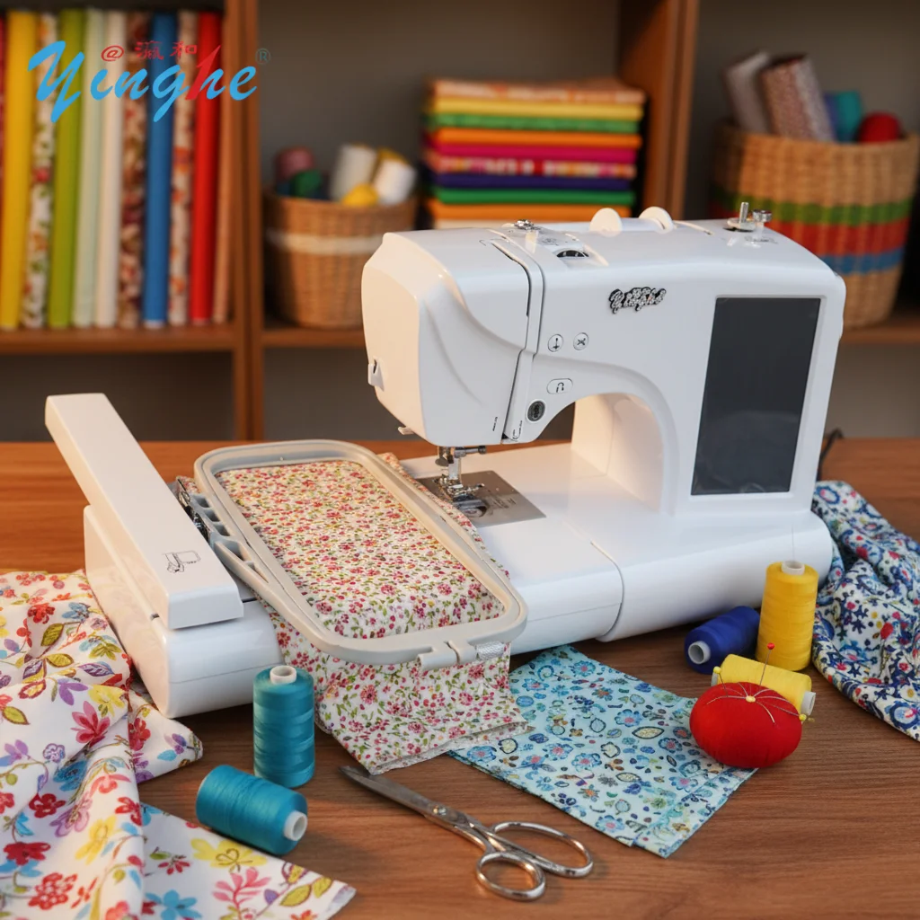 Yinghe Factory New Automatic Computerized Motor 150W Home Mini Embroidery Machine Multifunctional Sewing Machine
Yinghe Factory New Automatic Computerized Motor 150W Home Mini Embroidery Machine Multifunctional Sewing Machine