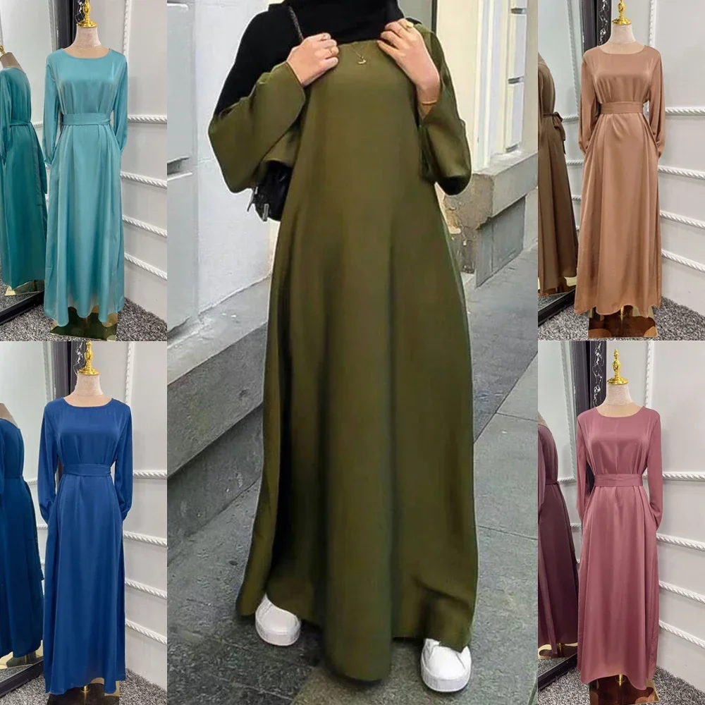 Muslim Women Abaya Casual Long Maxi Dress Modest Dubai Prayer Islamic Eid Ramadan Kaftan Arab Gown Femme Jalabiya Vestidos Robes
Muslim Women Abaya Casual Long Maxi Dress Modest Dubai Prayer Islamic Eid Ramadan Kaftan Arab Gown Femme Jalabiya Vestidos Robes