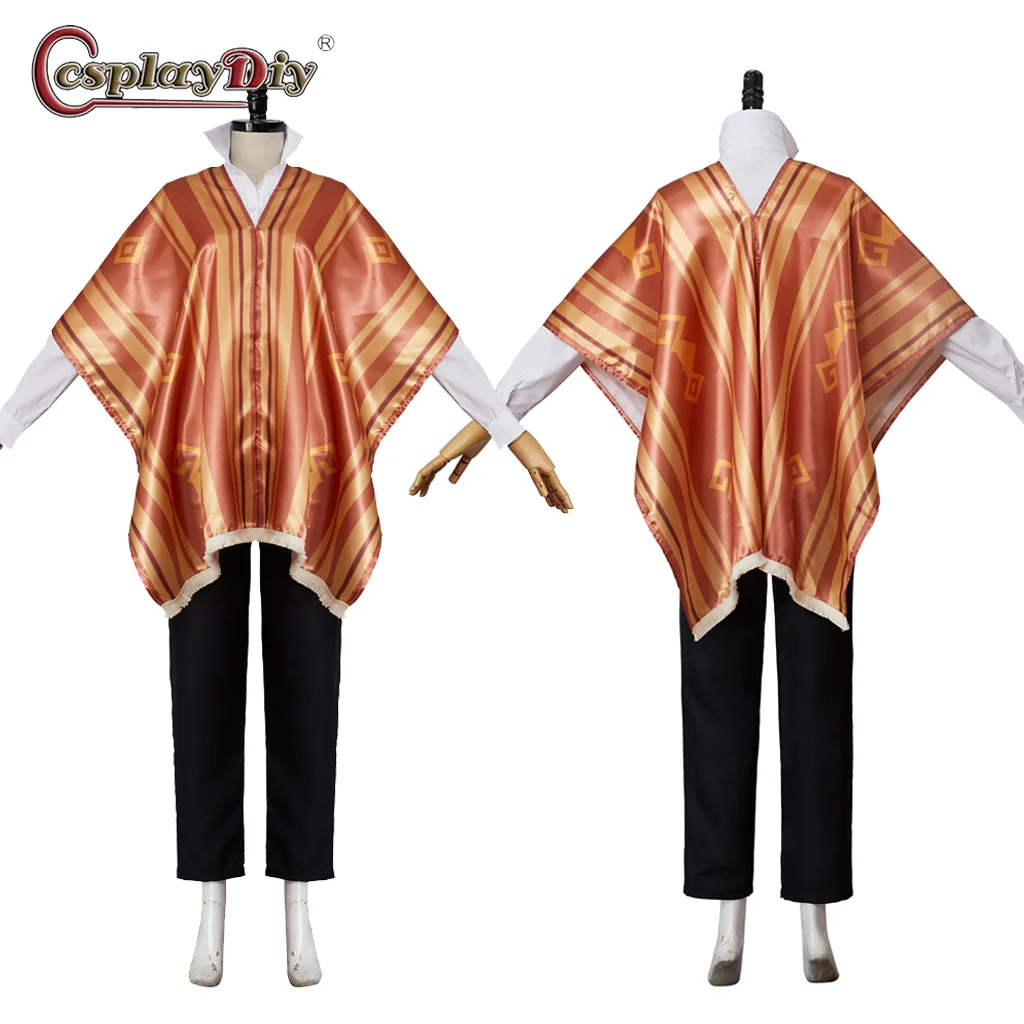 Cosplaydiy Anime Magic Cosplay Camilo Cosplay Cloak Shirt Pants Suit Madrigal Full Set Outfits Halloween Disguise Party Suit
Cosplaydiy Anime Magic Cosplay Camilo Cosplay Cloak Shirt Pants Suit Madrigal Full Set Outfits Halloween Disguise Party Suit