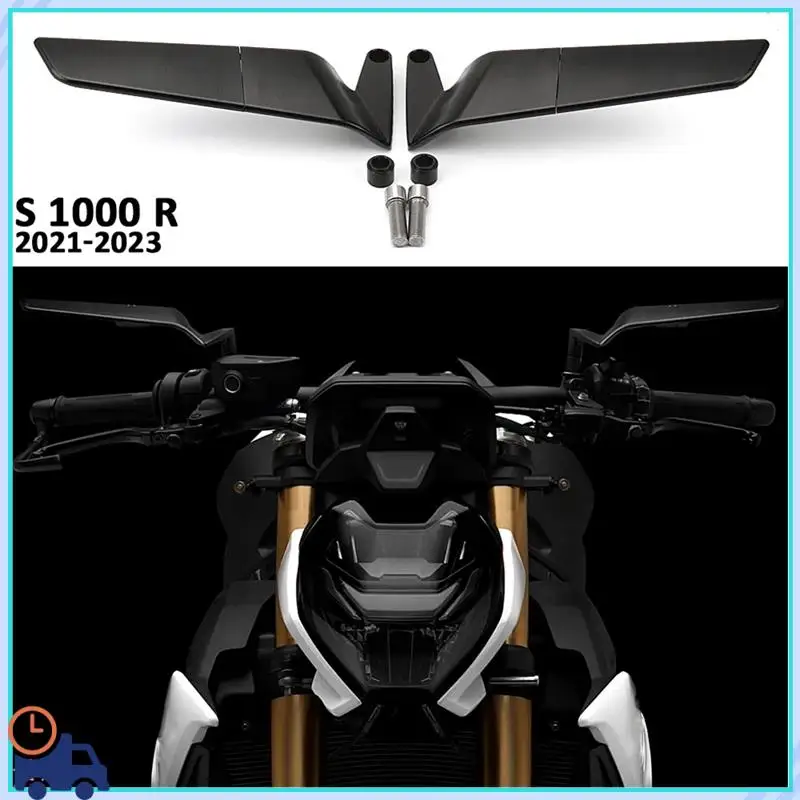 Motorcycle Side Mirror Aluminum+Glass Motorcycle Accessories For BMW S1000R S 1000 R S1000R 2021 2022 2023
Motorcycle Side Mirror Aluminum+Glass Motorcycle Accessories For BMW S1000R S 1000 R S1000R 2021 2022 2023