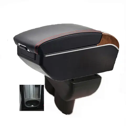 For Volkswagen VW Touran Caddy Armrest Box Retrofit Parts Center Console Special Storage Space Car Elbow Rest with USB