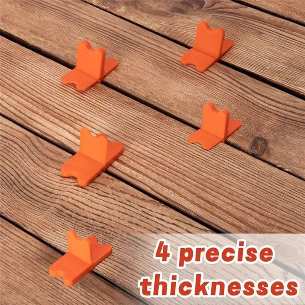 New!8 Pcs Deck Spacer Tool,4 Thicknesses Deck Board Spacers(1/16In, 1/8In, 3/16In, 1/4In), Deck Spacers Assorted
New!8 Pcs Deck Spacer Tool,4 Thicknesses Deck Board Spacers(1/16In, 1/8In, 3/16In, 1/4In), Deck Spacers Assorted
