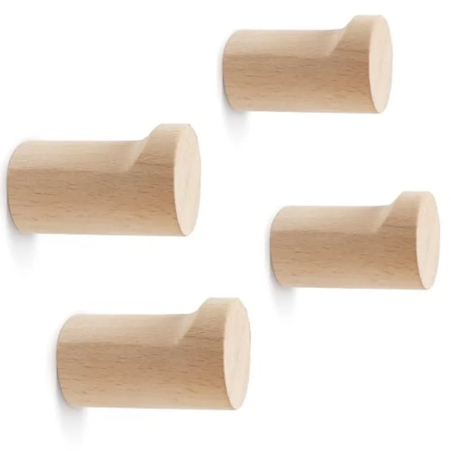 Wood Wall Hooks, Natural Wooden Coat Hooks Wall Mounted, Rustic Hat Hooks, Heavy Duty Entryway Wall Hangers for Hanging Purse,
Wood Wall Hooks, Natural Wooden Coat Hooks Wall Mounted, Rustic Hat Hooks, Heavy Duty Entryway Wall Hangers for Hanging Purse,