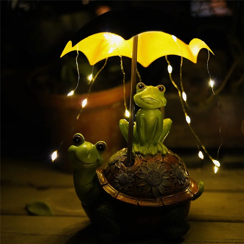 DHDL Solar Garden Statue Turtle Frog Outdoor Statue Garden Turtle Statue Lawn Decoration Art Housewarming Gift
DHDL Solar Garden Statue Turtle Frog Outdoor Statue Garden Turtle Statue Lawn Decoration Art Housewarming Gift