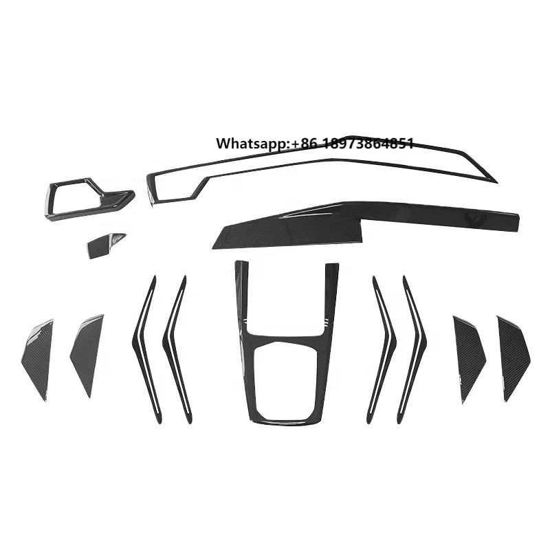 Real Dry Carbon Interior Trims Dash Cover Center Console Panels for X5 G05 X5M LCI 2023up
Real Dry Carbon Interior Trims Dash Cover Center Console Panels for X5 G05 X5M LCI 2023up
