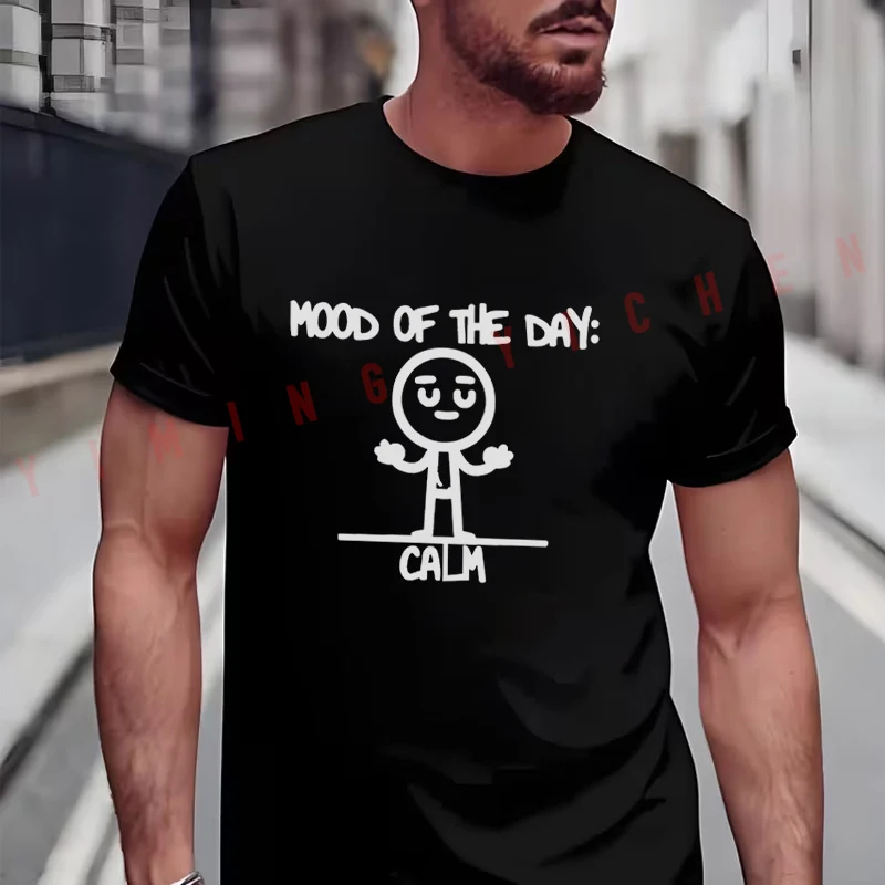 Mood Of The Day Calm Pattern Printed Motorcycle T-shirt Moto Men Summer TShirts Casual High Quelity O-neck Tops Tee
Mood Of The Day Calm Pattern Printed Motorcycle T-shirt Moto Men Summer TShirts Casual High Quelity O-neck Tops Tee