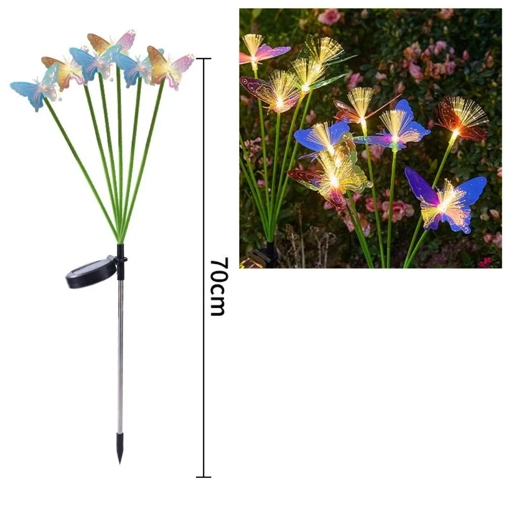 6/8 Head Solar Fiber Optic Flower Light Simulated Flower Decorative Lighting Flowers Ground Stake Light Automatic Light Sensor
6/8 Head Solar Fiber Optic Flower Light Simulated Flower Decorative Lighting Flowers Ground Stake Light Automatic Light Sensor