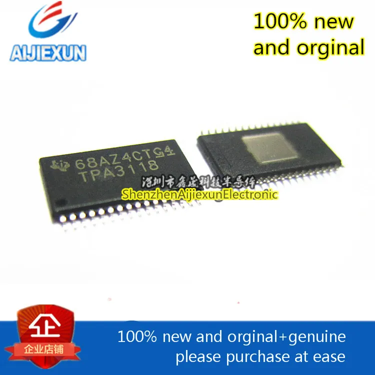 10pcs 100% new and orginal TPA3118D2DAPR TPA3118 15W,30W,50W Filter-Free Class-D Stereo Amplifier Family HTSSOP32 large stock
10pcs 100% new and orginal TPA3118D2DAPR TPA3118 15W,30W,50W Filter-Free Class-D Stereo Amplifier Family HTSSOP32 large stock