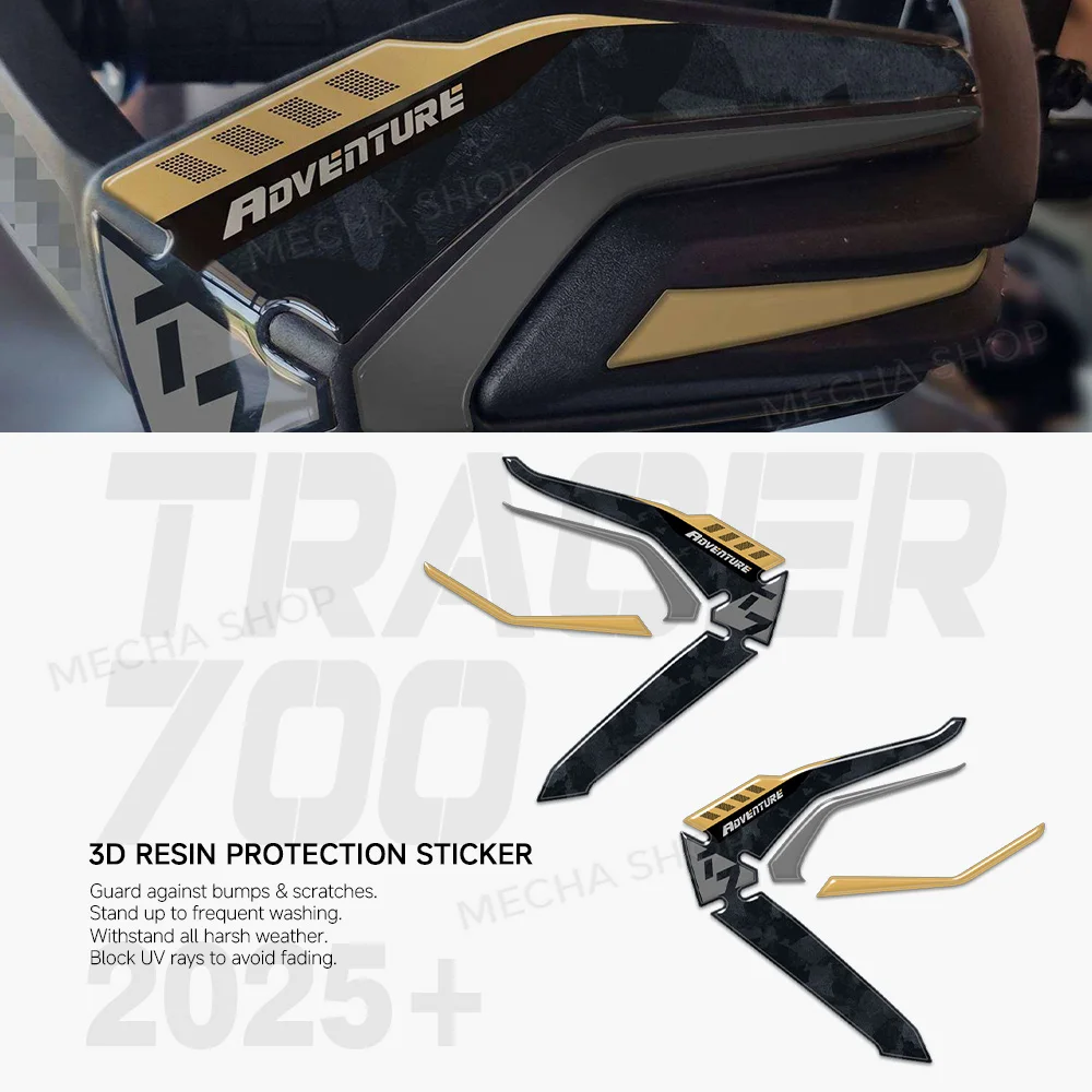 For Tenere 700 2025-2026 Protective Sticker Kit Motorcycle Accessories Hand Shield Waterproof Decal
For Tenere 700 2025-2026 Protective Sticker Kit Motorcycle Accessories Hand Shield Waterproof Decal