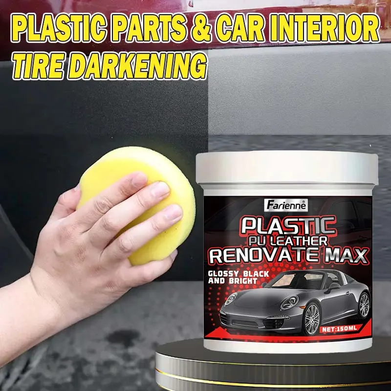 Premium Tire Shine & Protection Wax, 150ml - Durable Black Gloss Coating for Cars, Motorcycles & Bikes - Anti-Aging Formula
Premium Tire Shine & Protection Wax, 150ml - Durable Black Gloss Coating for Cars, Motorcycles & Bikes - Anti-Aging Formula