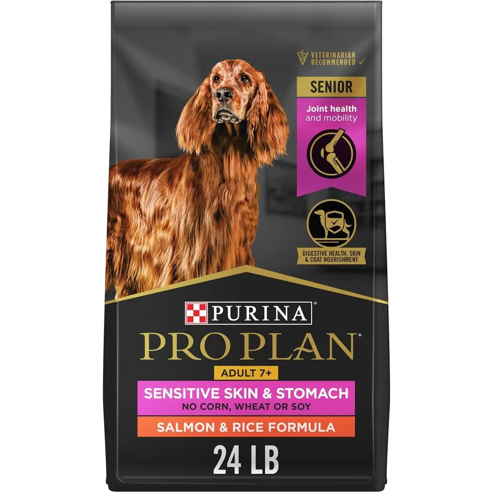 Sensitive Skin and Stoh Dry Dog ood Senior Adult 7 Plus Salmon and Rice ormula - 24 lb. Bag
Sensitive Skin and Stoh Dry Dog ood Senior Adult 7 Plus Salmon and Rice ormula - 24 lb. Bag