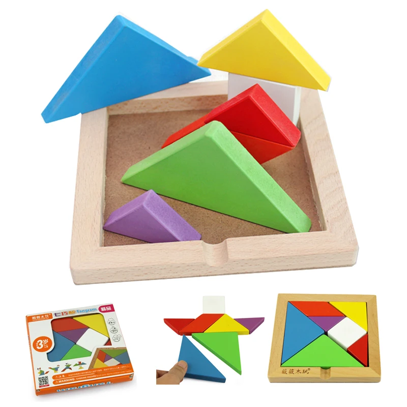 Wooden Tangram Learn Intelligence Classic Tangram Puzzle Drawing Toy Thick Large Size Toy Build Model Puzzle Block Gift M65
Wooden Tangram Learn Intelligence Classic Tangram Puzzle Drawing Toy Thick Large Size Toy Build Model Puzzle Block Gift M65