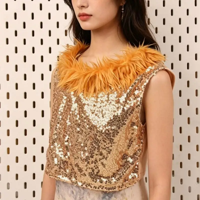 39BB Lions Costume Accessories Lions Ears Headband Tail Sequins Top Shorts Animal Fancy Costume for Halloween Cosplay Party
39BB Lions Costume Accessories Lions Ears Headband Tail Sequins Top Shorts Animal Fancy Costume for Halloween Cosplay Party