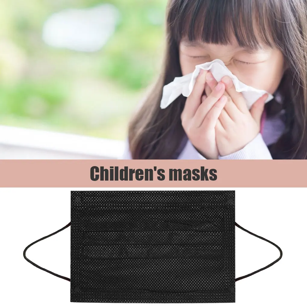 50pcs/set Disposable Face Masks Professional And Personalized Protection For Kids Eco-friendly Safe black 5pcs
50pcs/set Disposable Face Masks Professional And Personalized Protection For Kids Eco-friendly Safe black 5pcs